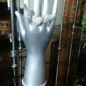 😍3 Rings and hand decorative😍